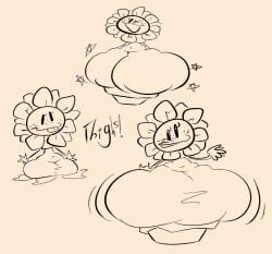 belly belly_expansion big_belly fat fat_fetish fetish flower flower_girl flower_pot octoguy45 overweight overweight_female plant plant_girl plants_vs_zombies popcap_games pot pvz stomach sunflower sunflower_(pvz) thick_ass thick_thighs thighs