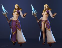 human (world of warcraft) from blizzard entertainment by lidcarter