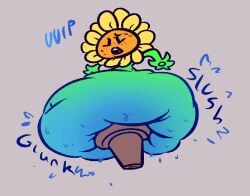 belly belly_expansion big_belly fat fat_fetish fattening fetish flower flower_girl flower_pot huge_belly hyper_belly inflation large_belly octoguy45 overweight overweight_female plant plant_girl plants_vs_zombies popcap_games pot pvz stomach sunflower sunflower_(pvz) water water_inflation