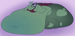 belly belly_expansion big_belly burp fat fat_fetish female fetish octoguy45 overweight overweight_female plants_vs_zombies popcap_games pvz stomach zombie zombie_(pvz) zombie_girl