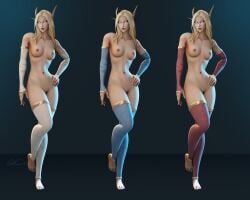 high elf from blizzard entertainment by lidcarter