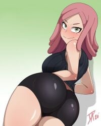 dalley_le_alpha female hatsume_mei mei_hatsume my_hero_academia tagme