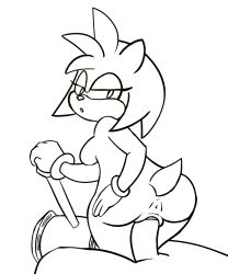 amy_rose animated darkpatito sonic_(series) tagme