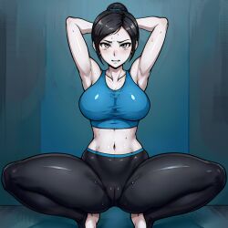wii fit trainer from nintendo by leukocrisp