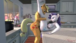 16:9 2futas 3d_(artwork) anal anal_sex animal_genitalia anthro applejack_(mlp) appliance ass autofellatio balls being_watched big_breasts blonde_hair breasts camera clothed clothing completely_nude countertop cutie_mark digital_media_(artwork) duo_focus earth_pony equid equine erection freckles friendship_is_magic futa_on_futa futa_only futanari genitals green_eyes group gynomorph gynomorph/gynomorph hair hasbro herm hi_res horn horse inside intersex intersex/intersex intersex_penetrated intersex_penetrating kitchen kitchen_appliance kitchen_utensils looking_at_another love loving_gaze lying mammal masturbation morning morning_sex my_little_pony nipples nude nude_futanari on_back oral oral_masturbation oral_penetration pazisaurussfm penetration penile penile_masturbation penis pinkie_pie_(mlp) pony post poster purple_hair rarity_(mlp) recording sex source_filmmaker standing standing_sex tools trio unicorn voyeur white_body widescreen