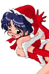 akane_tendo blush christmas clothing ranma_1/2 small_breasts tagme yuniko1988