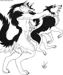 2010 anthro balto_(film) canine carrying dog duo feral forced_yaoi furry larger_male line_art male male_only mammal mayra_boyle monochrome rape size_difference smaller_male steele tagme tail_grab white_background yaoi