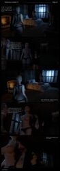 3d alcina_dimitrescu bra capcom large_breasts lepetitejane1111 mother_miranda_(resident_evil) oral_vore panties resident_evil resident_evil_8:_village soft_vore stockings vore