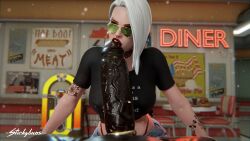 ashe (overwatch) from overwatch by stickybuns