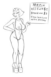 callmewritefag nipple_tape pearl_(steven_universe) prostitution slutty_outfit steven_universe