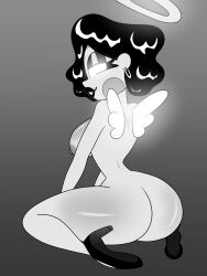 ass beanontoast bendy_and_the_dark_revival bendy_and_the_ink_machine breasts fan_character ms.d