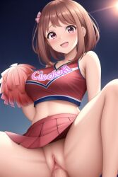 ai_generated cheerleader my_hero_academia ochako_uraraka spiderpeni vaginal_penetration