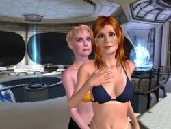 beverly_crusher lesbian milf natasha_yar older/younger star_trek star_trek_the_next_generation young_girl