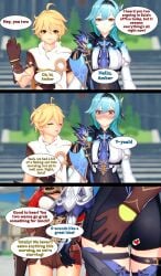 aether (genshin impact) from genshin impact by thebluehermit