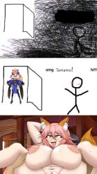 edjarit-117 fate/grand_order fate_(series) meme tagme tamamo_no_mae_(fate)