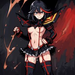 matoi ryuuko from kill la kill by leukocrisp