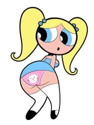 1girls aged_up ass big_ass big_butt blonde_hair blue_eyes bubble_ass bubble_butt bubbles_(powerpuff_girls) butt cartoon_network fat_ass fat_butt female female_only fully_clothed huge_ass huge_butt looking_at_viewer looking_back panties pink_panties powerpuff_girls scobionicle99 sideboob stockings thick_ass thick_butt twintails warner_brothers