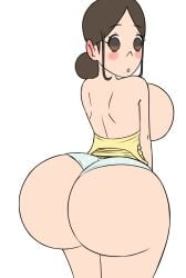 alternate_version_available animated ass big_ass big_breasts biggies00 breasts comic gif mother_and_son original original_characters pants_down