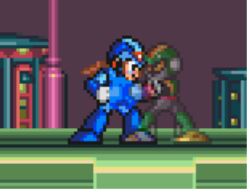 1girls animated artist_request big_breasts breast_grab breasts_out capcom female hourglass_figure huge_breasts mega_man_(character) mega_man_x nipple_bulge nipple_slip nipples nipples_visible_through_clothing pixel_art rule_63 sprite_edit tagme x_(mega_man)