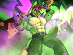 1boy 2022 abs alligator alligatorid animatronic anthro anthro_focus anthro_only anthro_solo artist_name belt big_cock big_penis bigger_male blecksart boner bracelet bracelets claws cock crocodile crocodilian crocodylid cum cum_drip cum_string cumming cumshot detailed_background dick digital_drawing_(artwork) digital_media_(artwork) drool drool_string drooling drooling_tongue ejaculate ejaculating_cum ejaculation erect_penis erection fangs fat_penis finger_claws five_nights_at_freddy's five_nights_at_freddy's:_security_breach genital_slit gigantic_penis glans glasses green_body green_scales half-closed_eyes holding_guitar holding_instrument holding_object horny_male huge_cock humanoid_penis large_penis long_penis looking_at_viewer machine male male_only mohawk_(hairstyle) montgomery_gator_(fnaf) muscles muscular_anthro muscular_arms muscular_male open_smile orgasm pecs penis penis_out pose posing_for_the_viewer presenting_penis red_eyes red_hair reptile reptile_humanoid robot robotic_genitalia robotic_penis saliva saliva_drip saliva_on_tongue saliva_string saliva_trail scales scalie scottgames shaka_sign sharp_teeth shoulders slit smile smiley_face smiling smiling_at_viewer smooth_penis solo solo_anthro solo_in_panel solo_male spiked_tail spikes_(anatomy) star_glasses steam steamy_breath steel_wool_studios sunglasses thick_penis thick_tail tongue tongue_out two_tone_body two_tone_tail