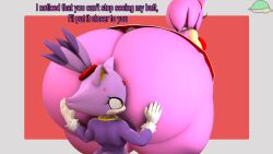 2023 2girls 3d amy_rose annoyed anthro back_view big_ass blaze_the_cat cindablimp face_in_ass felid feline female female_only hedgehog huge_ass hyper_ass large_ass mobian_(species) sega sonic_(series) sonic_the_hedgehog_(series) source_filmmaker thick_thighs wide_hips