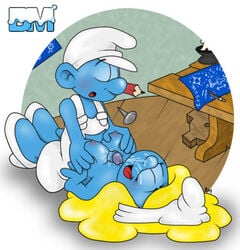 alternate_breast_size handy_smurf smurfette tagme the_smurfs