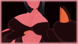 3d animated beckoning big_breasts breasts female huge_breasts saavlewd tagme video virtual_youtuber vrchat vrchat_avatar