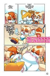 1boy 2girls 4_panel_comic age_difference anthro anthro_only belly breast_sucking breasts comic completely_nude completely_nude_female cream_the_rabbit cross-eyed cub drinking_milk english_dialogue english_text eyelashes female female/female female_cub female_focus ffm_threesome flat_chest fox fox_boy furry furry_female furry_male furry_only gigantic_breasts gloves hearts huge_breasts ichduhernz incest interspecies lactating larger_female male male/female male_cub milf mobian_(species) mother mother_and_daughter nipples no_humans nude_female older_female older_woman_and_younger_boy on_back oyakodon page_13 pink_areola rabbit rabbit_girl removing_clothing sega size_difference small_breasts smaller_female smaller_male sonic_(series) sonic_the_hedgehog_(series) tails tails_the_fox talking_to_another text thick_thighs threesome topless twitter vanilla_the_rabbit voluptuous voluptuous_female young younger_female younger_male yuri