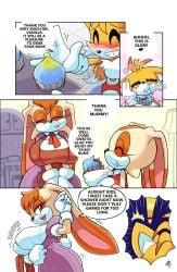 1boy 2girls age_difference anthro anthro_only big_breasts comic comic_page cream_the_rabbit cub eating eating_food english_text eyelashes female female_cub food fox fox_boy furry furry_female furry_male furry_only gloves ichduhernz large_breasts male male_cub milf mobian_(species) mother mother_and_daughter no_humans no_sex older_female older_woman_and_younger_boy oyakodon page_4 page_number rabbit rabbit_girl sega shoes sonic_(series) sonic_the_hedgehog_(series) tails tails_the_fox text vanilla_the_rabbit yellow_body yellow_fur young younger_female younger_male