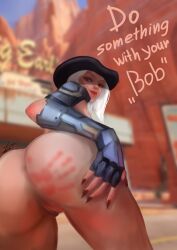 ashe_(overwatch) ass delete delete_this female overwatch overwatch_2 slap