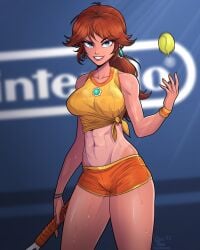 princess daisy from mario (series) by kluver designs