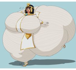 big_ass big_breasts breasts bubble_butt colossal_ass dumptruck_ass egyptian female gigantic_ass huge_ass huge_breasts hyper_ass large_ass large_breasts legs_up mummies mummy nefertiti princess_nefer singing tagme thick_thighs thunder_thighs user3345 wide_hips