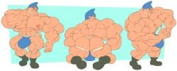 abs biceps bulge flaccid gnomeo gnomeo_and_juliet human jockstrap male male_focus male_only muscle muscles muscular muscular_arms muscular_ass muscular_back muscular_legs muscular_male muscular_thighs nipples no_visible_genitalia pecs remert showing_ass solo solo_male toony