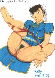 1990s 1993 20th_century chun-li dated november_kelly straight_hair street_fighter tagme unshaved_pussy