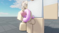 1boy 1girls 3d animated baseplate big_penis blonde_hair donut doughnut femdom food food_penetration food_play handjob hexiewexie loop masturbation roblox roblox_avatar robloxian self_upload sound summer tagme tattoo tattoos video