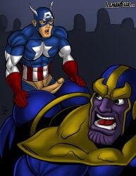 2boys angry ass assjob avengers big_ass big_ass_(male) big_butt bubble_ass bubble_butt buttjob captain_america dat_ass dat_butt dumptruck_ass dumptruck_butt erection fat_ass fat_butt from_behind gay hi_res hot_dogging huge_ass huge_butt icemanblue imminent_sex large_ass large_butt looking_at_another male male/male male_only marvel marvel_comics massive_ass massive_butt mostly_clothed muscular muscular_male partially_clothed penis penis_between_ass plump_ass plump_butt round_ass round_butt sex thanos thick_thighs