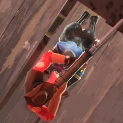 3d blowjob dash23 fempyro pyro sfm sniper sniper_(team_fortress_2) source_filmmaker team_fortress_2