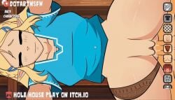 1boy 1girls 2d 2d_(artwork) 2d_animation animated below_view bent_forward bent_legs bent_over bent_over_table big_ass big_breasts big_butt big_penis blonde_female blonde_hair blue_shirt bouncing_ass bouncing_balls bouncing_breasts braid braided_hair breasts breath_of_the_wild closed_eyes clothing doggy_style dotartnsfw elf elf_ears elf_female female female_focus fluid fluid_animation fluids from_behind from_behind_position from_below game hands-free hole_house human legs legs_apart legs_open legs_spread light-skinned_female light_skin lips longer_than_30_seconds looking_at_viewer looking_down loop looping_animation male moan moaning moaning_in_pleasure nintendo no_panties on_all_fours on_hands_and_knees outerwear outfit outfit_swap outfit_variant pale_skin piercings princess princess_zelda pubes pussy pussy_juice pussy_juice_drip pussy_lips screencap seductive see-through see-through_clothing see-through_panties see_through sex shirt short_hair slim_waist smack smacking_ass tears_of_the_kingdom the_legend_of_zelda thick thick_ass thick_hips thick_legs thick_thighs topwear unseen_male_face vagina vaginal_insertion vaginal_penetration vaginal_sex waist waist_grab x-ray zelda_(tears_of_the_kingdom)