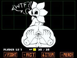 2boys 2d anus back_view big_ass big_thighs disembodied_hand disembodied_hands english english_text femboy flora_fauna flower flowey_the_flower flowey_with_nothing_else_but_a_massive_ass gameplay_mechanics huge_ass male male_only multiple_boys plantie spread_anus tagme testicles text thick_ass thick_thighs uncensored undertale undertale_(series) wide_hips wide_thighs xmelomor24x xmelomor24x_(flowey_battle_remake)