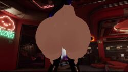 1girls 3d animated big_ass big_breasts breasts bubble_butt female female_only huge_ass marshmewofox mp4 solo sound tagme video vrchat