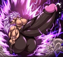 1futa areolae aurelie_(futalover) balls breasts dragon_ball erection extreme_muscles futa_only futalover futanari huge_balls huge_breasts human humanoid_penis hyper hyper_balls hyper_penis leaking_precum light-skinned_futanari light_skin long_hair muscular muscular_futanari nipples nude osmar-shotgun penis penis_bigger_than_body penis_bigger_than_torso second-party_source solo super_saiyan thick_thighs wide_hips