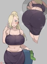 1girls ass bent_over blonde_hair bobtheneet boruto:_naruto_next_generations breasts dat_ass female hair_over_one_eye hips huge_ass huge_breasts ino_yamanaka light-skinned_female light_skin long_hair milf naruto naruto_(series) naruto_shippuden ponytail see-through skirt stuck stuck_in_object stuck_in_washing_machine thick_thighs thighs wide_hips