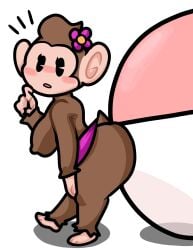 1girls big_ass big_breasts big_butt breasts lewdewott meemee pac-man_eyes super_monkey_ball tagme thick_thighs wide_hips