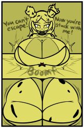 anthro ass big_ass big_breasts boob_crush breasts bubble_butt female five_nights_at_freddy's five_nights_at_freddy's_3 five_nights_in_anime genderswap_(mtf) huge_ass imminent_crush puffster3 rule_63 springtrap springtrap_(fnaf) springtrap_(fnia)