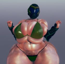 doom doom_slayer_(doom) hdoom honey_select_2 huge_breasts illusion_soft randoxwando rule_63 wide_hips