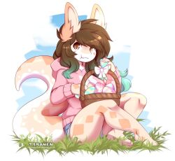 adorable anthro big_breasts breasts cute female furry original_character teranen thick_thighs wide_hips