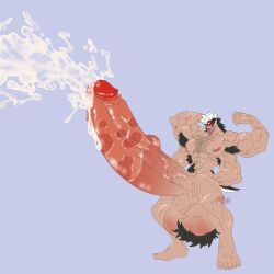 4_arms abs balls biceps chrysopoeia_(artist) gay hyper hyper_balls hyper_genitalia hyper_penis hyper_testicles male male_focus male_only multi_arm multi_limb muscles muscular muscular_arms muscular_ass muscular_back muscular_legs muscular_male muscular_thighs nipples pecs penis testicles veins veiny_penis
