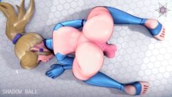 1dickgirl 1futa 3d all_fours anus armwear ass_focus ass_up back backless_outfit big_ass big_balls big_penis blonde blonde_hair dickgirl exposed_ass exposed_back exposed_torso feet futa_only futa_sans_pussy futanari head_down_ass_up high-angle_view human intersex legwear light-skinned_futanari mario_(series) pale_skin pink_anus ponytail princess_peach puffy_anus samus_aran_(cosplay) shadow-ball soles solo stirrup_legwear toeless_legwear toes upward_shot veiny_penis zero_suit