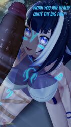 shylily from indie virtual youtuber by blackflames3