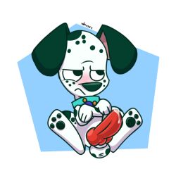 101_dalmatian_street 101_dalmatians cub dawkins_(101_dalmatians) disney feral whistlerarts29